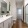 ample spaced bathroom with easy to access walk-in shower